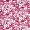 red animal cotton fabric from Emma Shipley