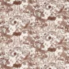 brown animal cotton fabric from Emma Shipley