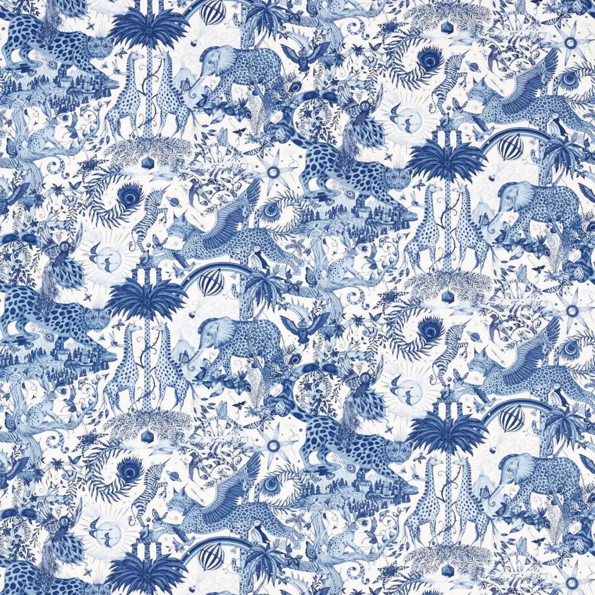 Paradise Lost Fabric - Ink by Paradise Lost Fabric - Ink from