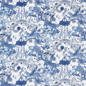 Paradise Lost Fabric - Ink
