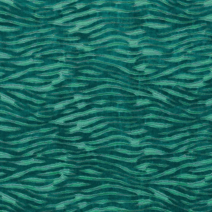Wildstripe Fabric - Seafoam swatch