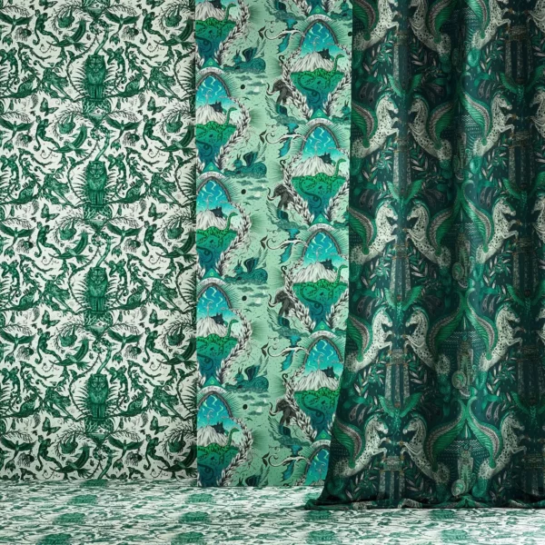 Odyssey Mythos Jacquard Fabric - Olive by Odyssey Mythos Jacquard Fabric - Olive from