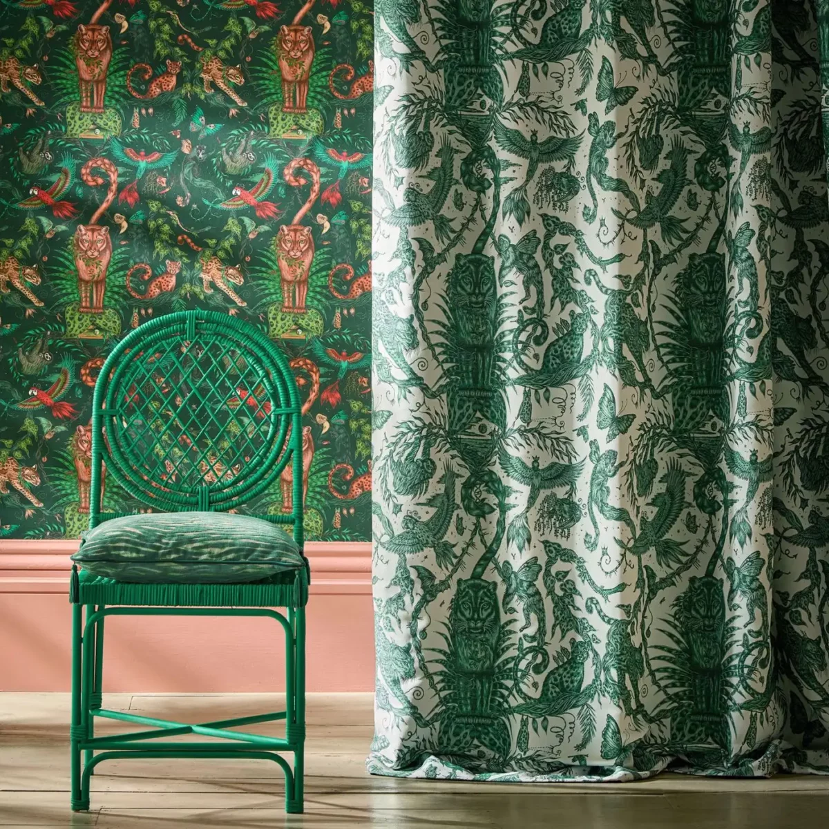 Bosque Dreams Jacquard Fabric - Ink by Bosque Dreams Jacquard Fabric - Ink from