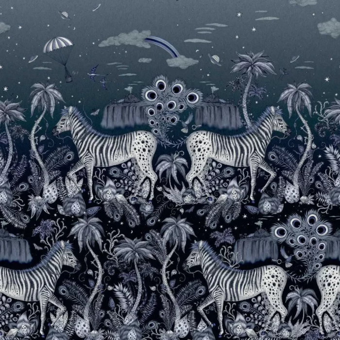 Lost Adventure Wallpaper - Midnight swatch
