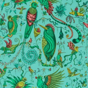 blue animal wallpaper from emma shipley