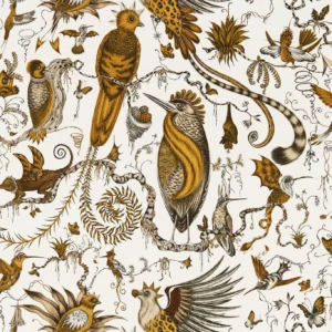 brown animal wallpaper from emma shipley