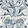 blue animal wallpaper from emma shipley