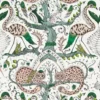 green animal wallpaper from emma shipley