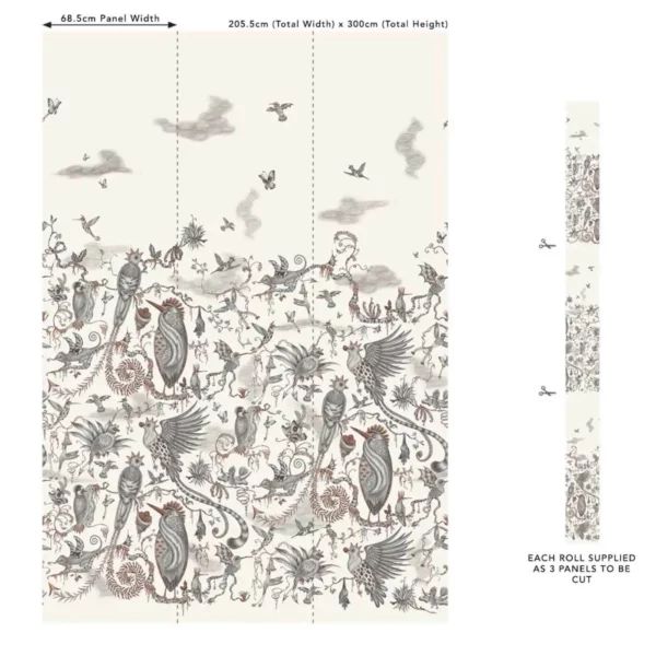 Cloud Forest Wallpaper - Ivory by Cloud Forest Wallpaper - Ivory from