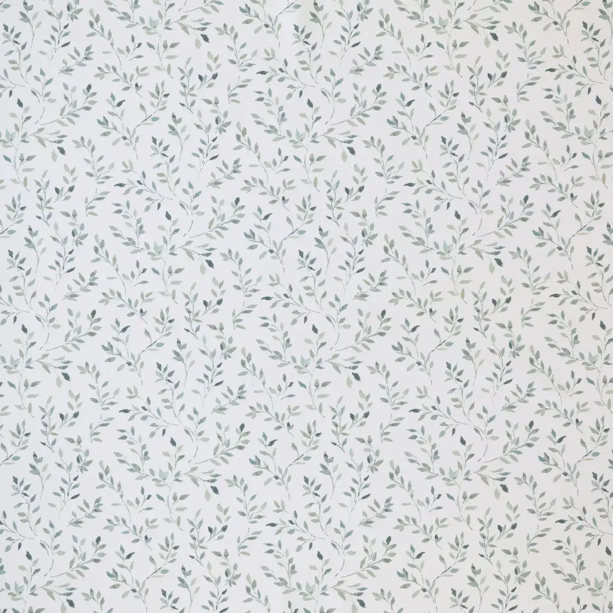 blue botanical cotton fabric from Ashley Wilde
