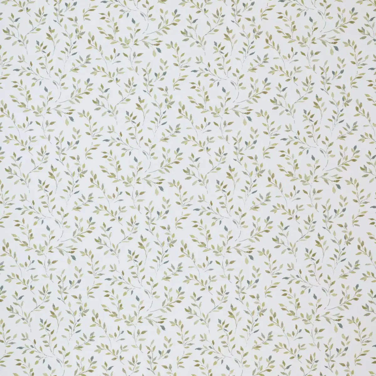 green botanical cotton fabric from Ashley Wilde