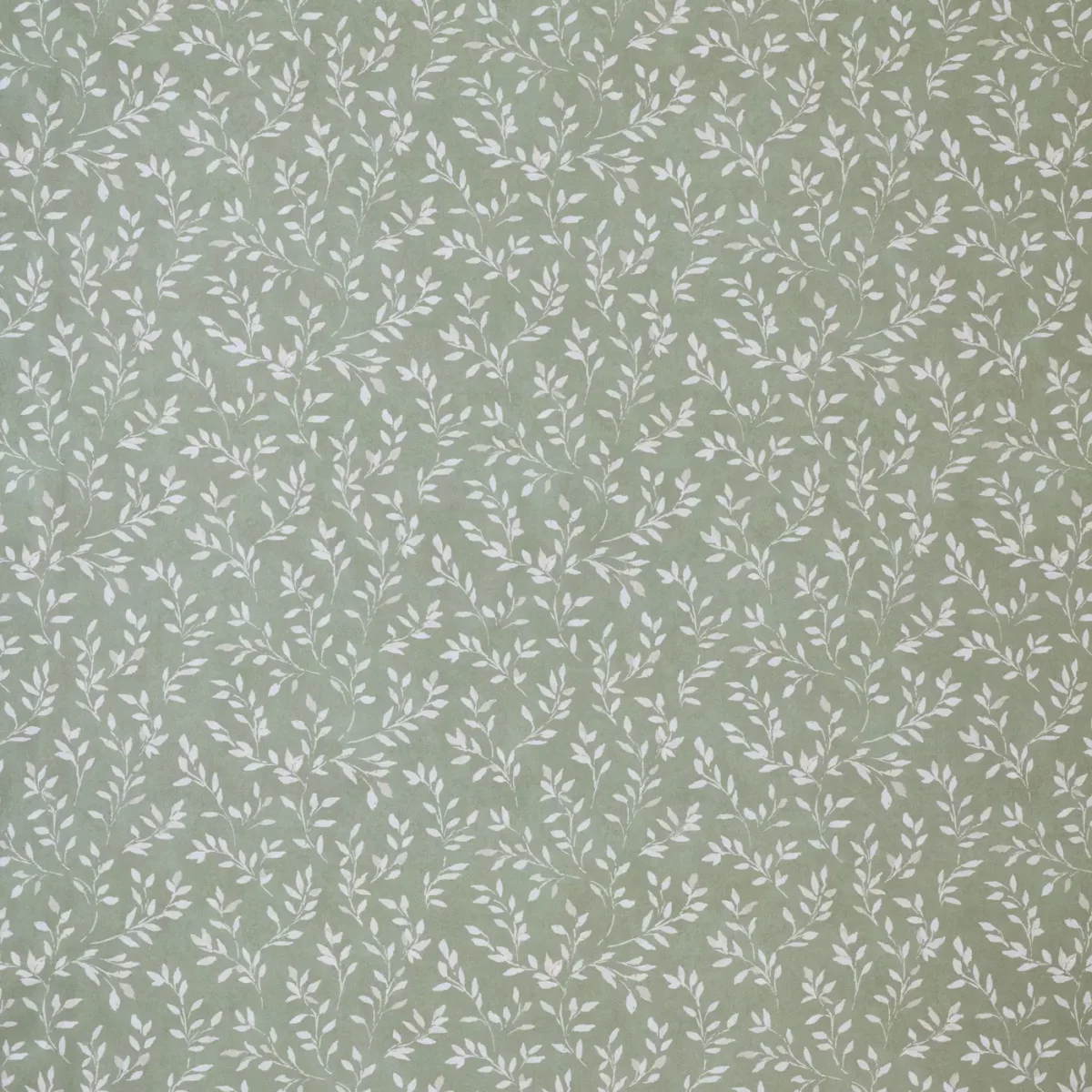 green botanical cotton fabric from Ashley Wilde