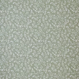 green botanical cotton fabric from Ashley Wilde