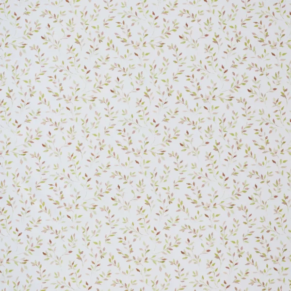 Ada Fabric - Sienna by green botanical cotton fabric from Ashley Wilde