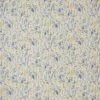 blue botanical cotton fabric from Ashley Wilde