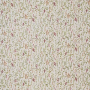 green botanical cotton fabric from Ashley Wilde