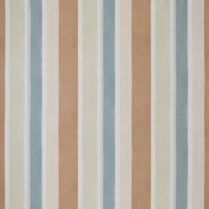 blue striped cotton fabric from Ashley Wilde
