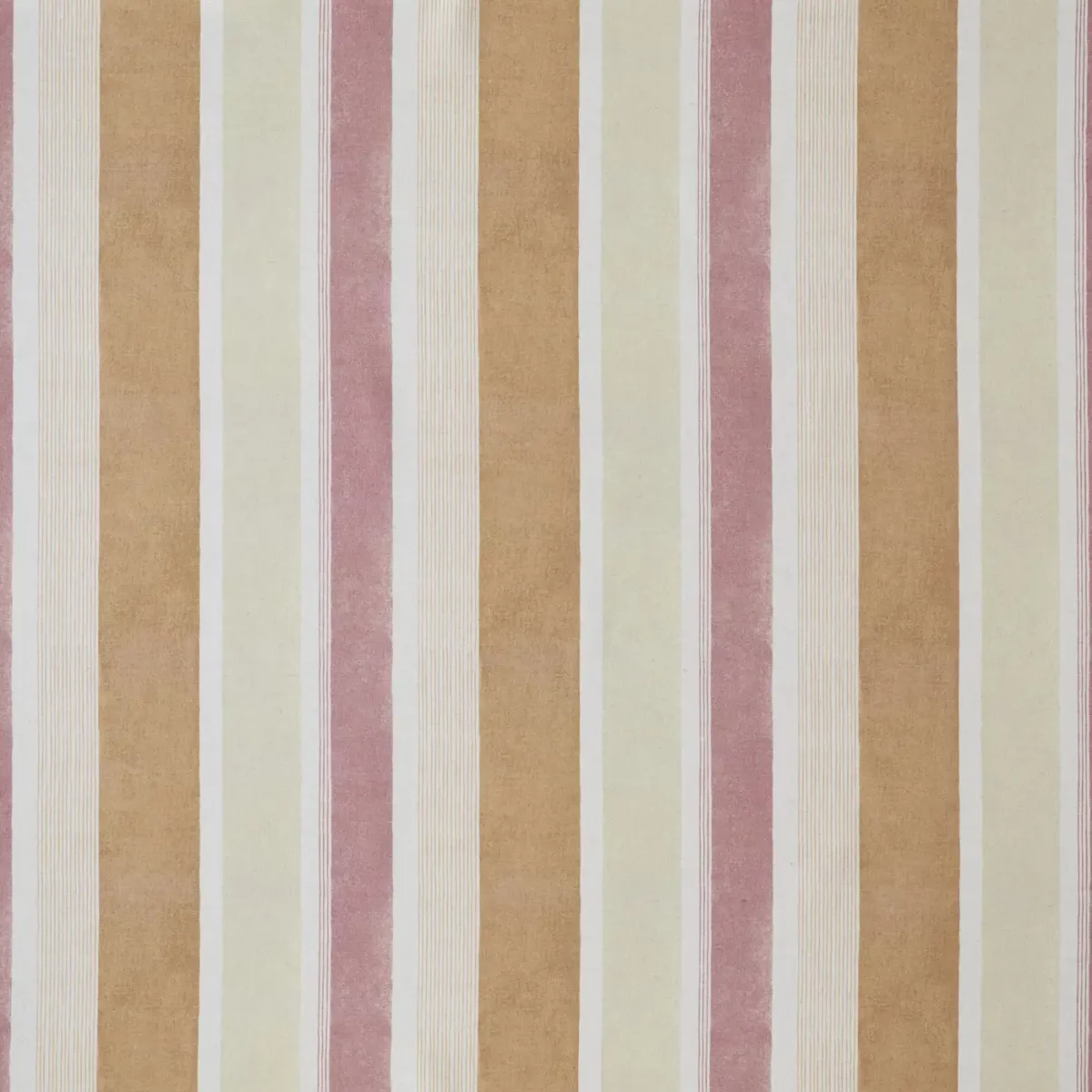 brown striped cotton fabric from Ashley Wilde