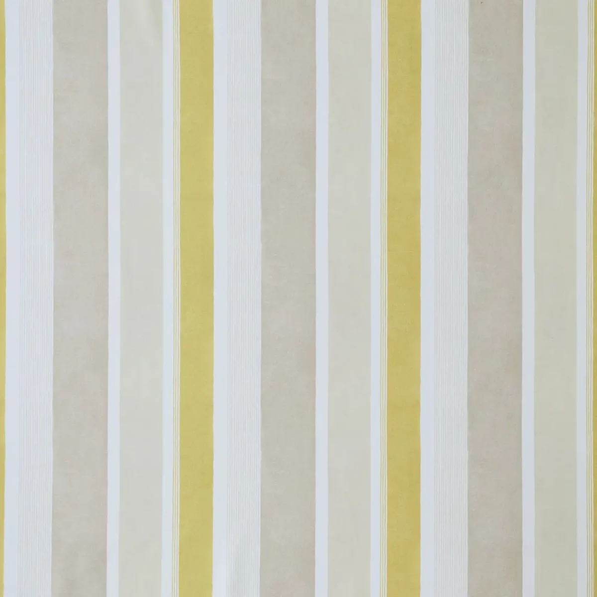 Celia Fabric - Maize by black-grey striped cotton fabric from Ashley Wilde