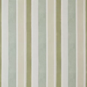 green striped cotton fabric from Ashley Wilde