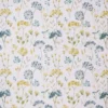 blue botanical cotton fabric from Ashley Wilde