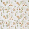 orange botanical cotton fabric from Ashley Wilde