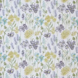 green botanical cotton fabric from Ashley Wilde