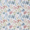 blue botanical cotton fabric from Ashley Wilde