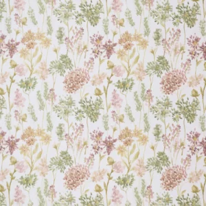 green botanical cotton fabric from Ashley Wilde