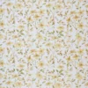 yellow botanical cotton fabric from Ashley Wilde