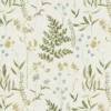 green botanical printed fabric from Ashley Wilde