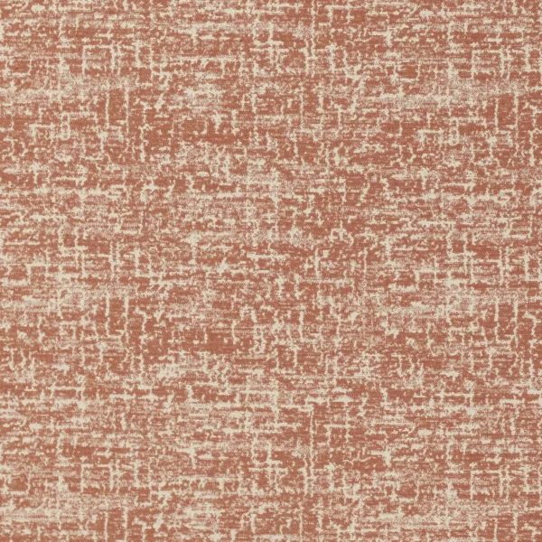 Maeve Fabric - Terracotta by orange plain woven fabric from Ashley Wilde