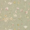 green botanical printed fabric from Ashley Wilde