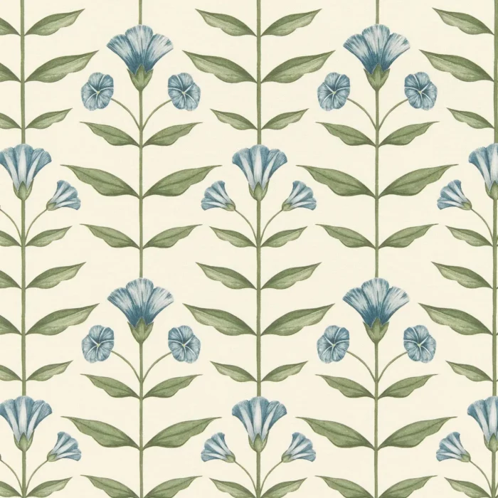 Ottilie Fabric - Kingfisher swatch