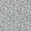 blue botanical cotton fabric from Ashley Wilde