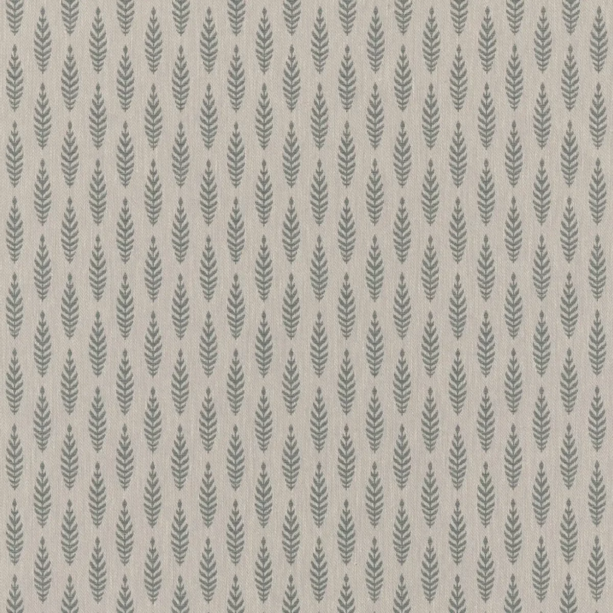 Lois Fabric - Eucalyptus by black-grey botanical woven fabric from Ashley Wilde