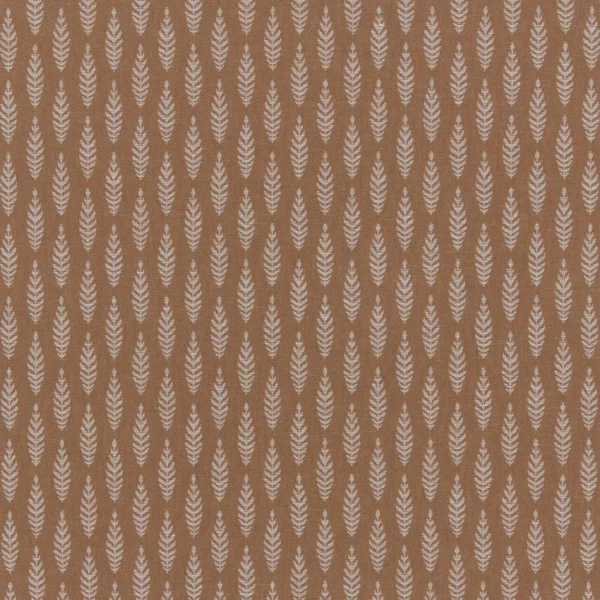 Lois Fabric - Ginger by orange botanical woven fabric from Ashley Wilde