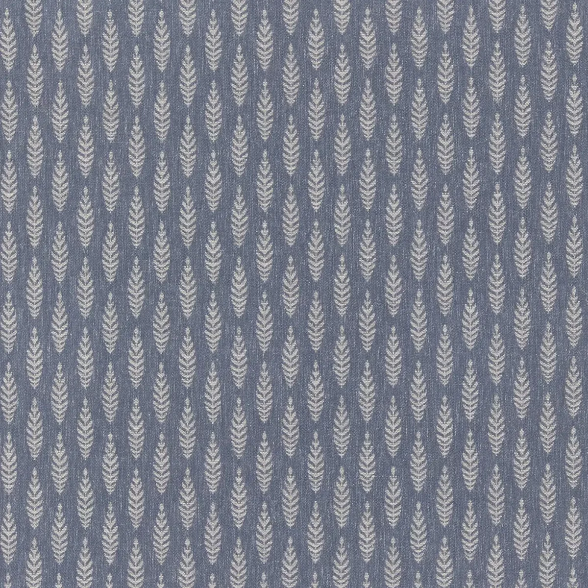 Lois Fabric - Ink by purple botanical woven fabric from Ashley Wilde