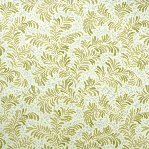 Blythe Fabric - Field by yellow botanical linen fabric from Linwood Fabrics