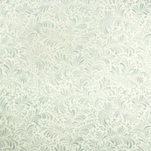 blue botanical linen fabric from Linwood Fabrics
