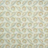black-grey botanical linen fabric from Linwood Fabrics