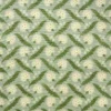 green botanical linen fabric from Linwood Fabrics