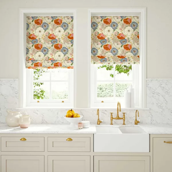 Joni Fabric - Tangerine by Joni Fabric - Tangerine from