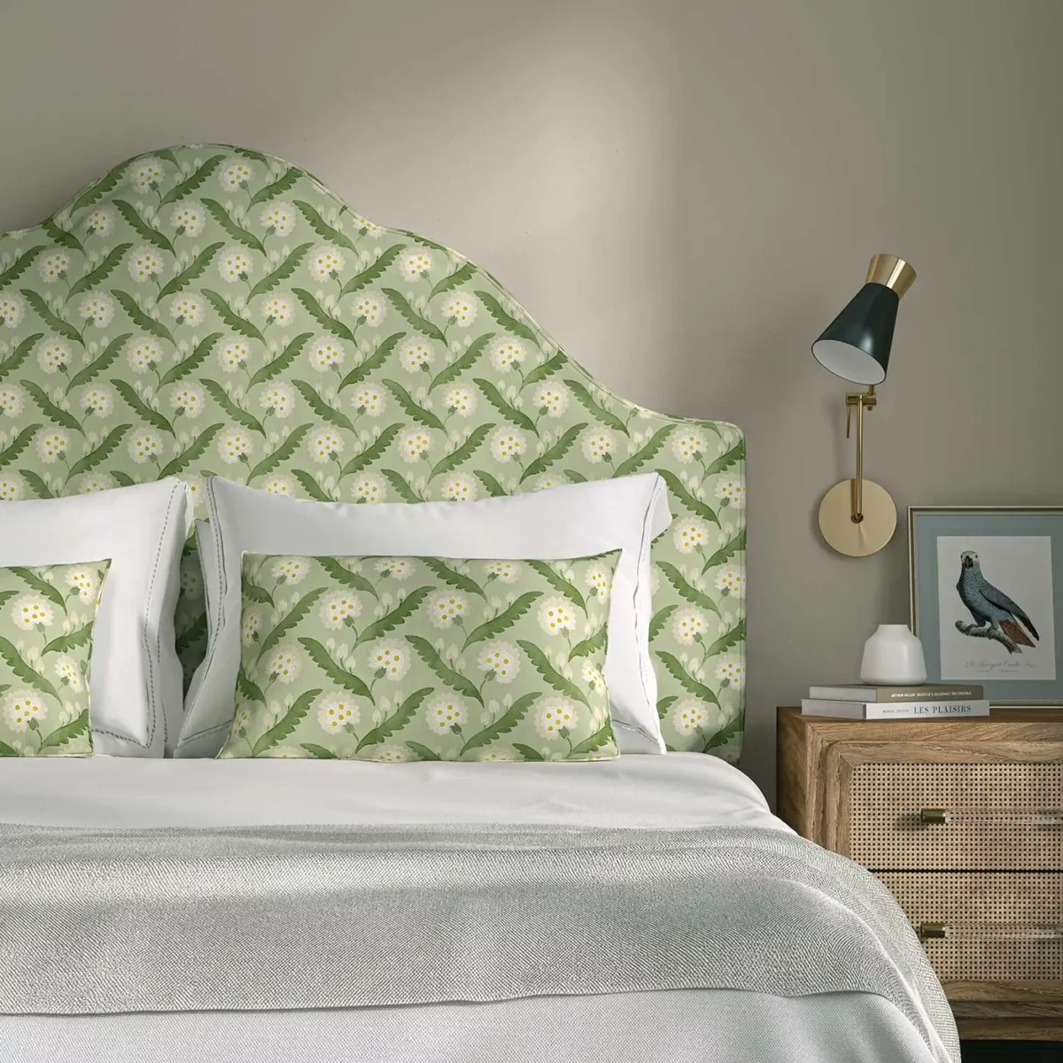 Polly Fabric - Moss from