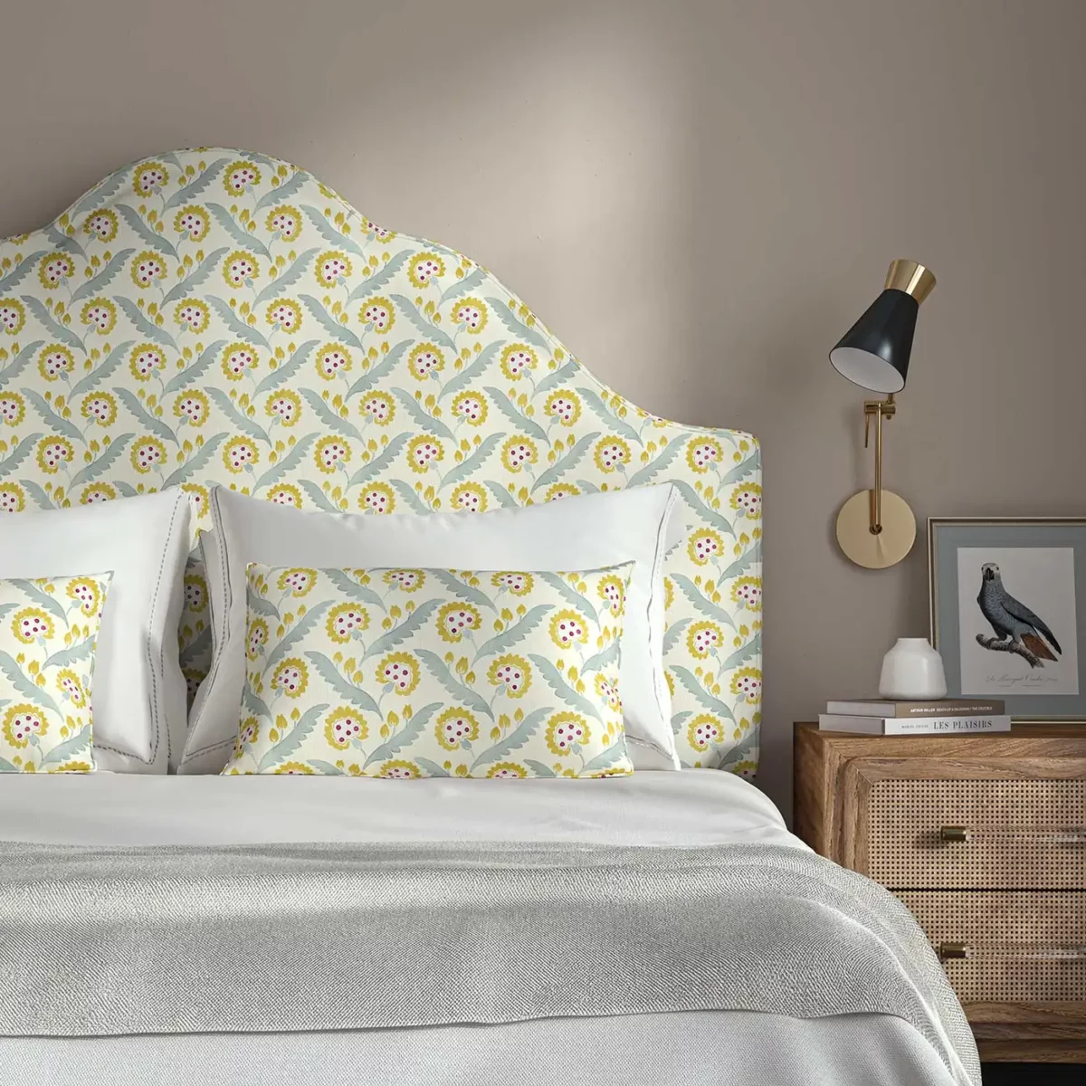Polly Fabric - Rhubarb & Custard by Polly Fabric - Rhubarb & Custard from