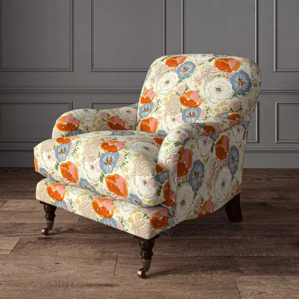 Joni Fabric - Tangerine by Joni Fabric - Tangerine from