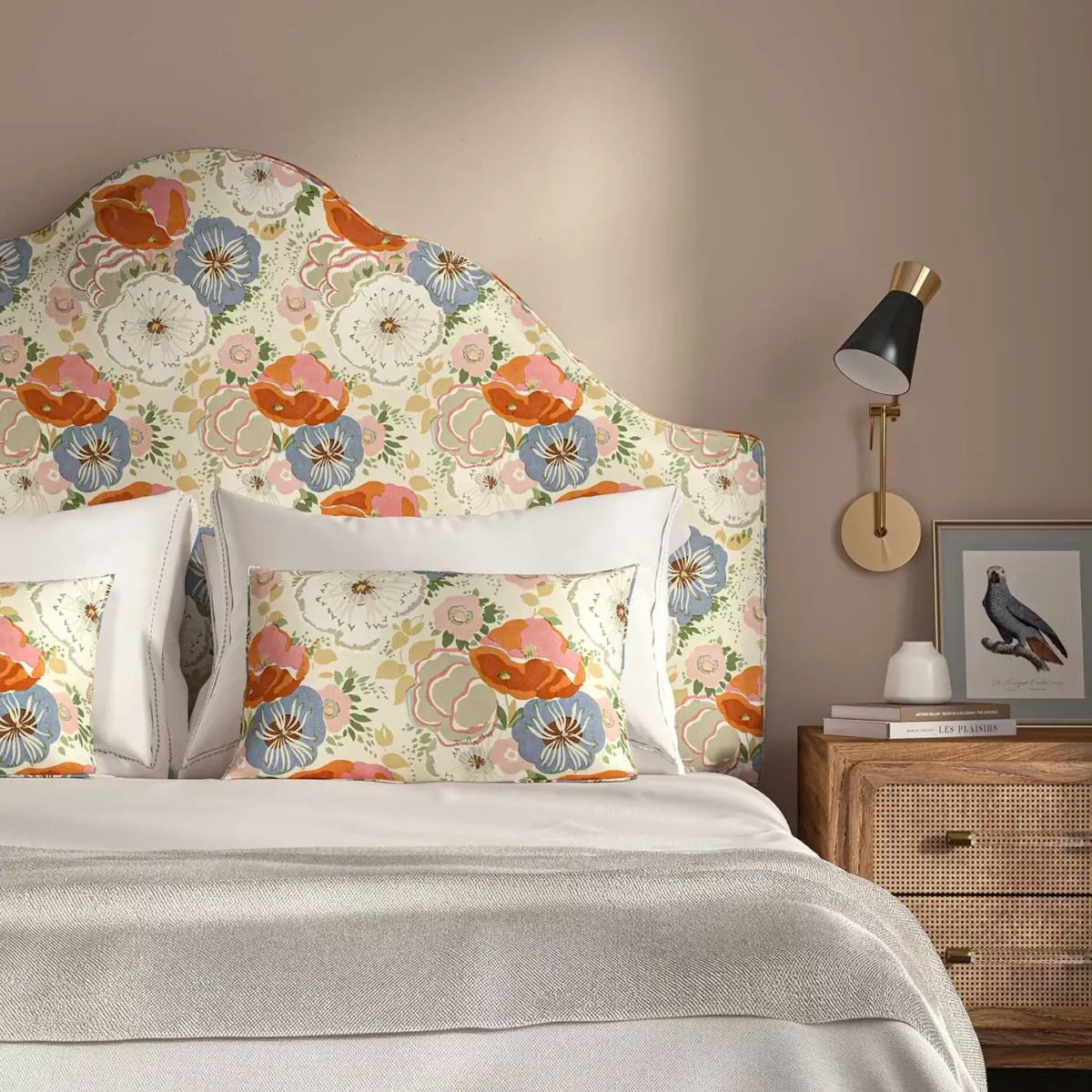 Joni Fabric - Tangerine by Joni Fabric - Tangerine from