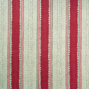 red striped linen fabric from Linwood Fabrics