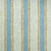 blue striped linen fabric from Linwood Fabrics