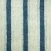 blue striped linen fabric from Linwood Fabrics
